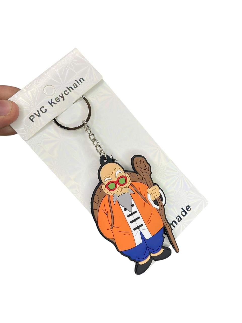 LLavero Goma Plano Mestro Roshi Dragon Ball