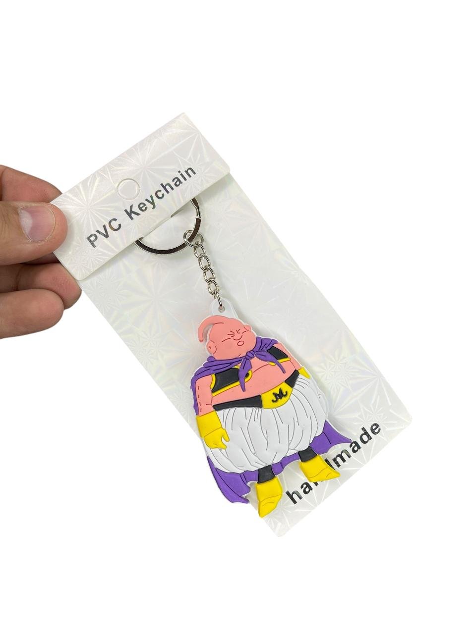 LLavero Goma Plano Majin Buu Dragon Ball