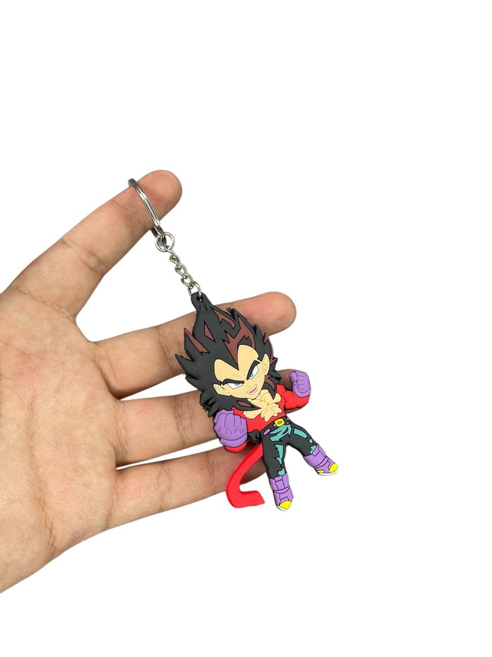 LLavero Goma Plano Vegeta Face 4 Dragon Ball - Imagen 3