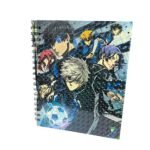 Cuaderno Argollado 1 Materia - Blue Lock
