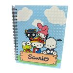 Cuaderno Argollado 1 Materia - Sanrio Juntos