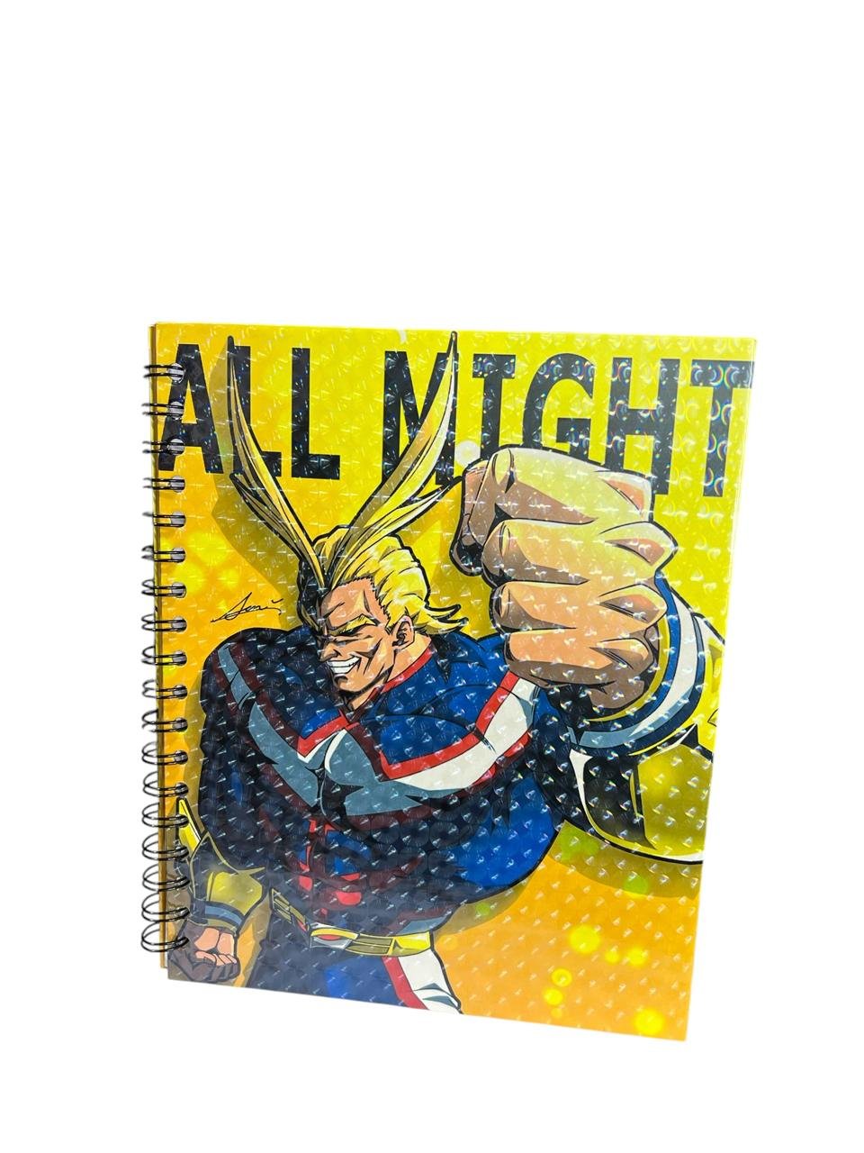 Cuaderno Argollado 1 Materia My Hero Academia - Yagi toshinori