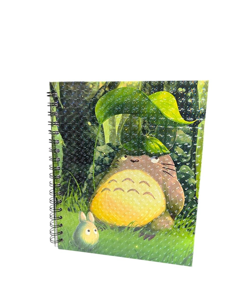 Cuaderno Argollado 1 Materia - Totoro