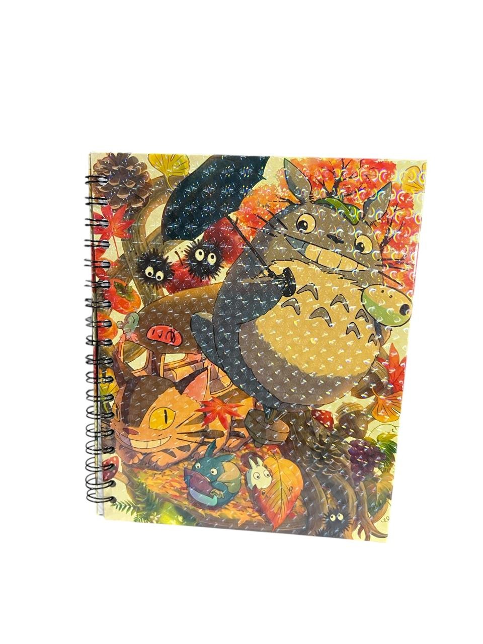 Cuaderno Argollado 1 Materia - Totoro