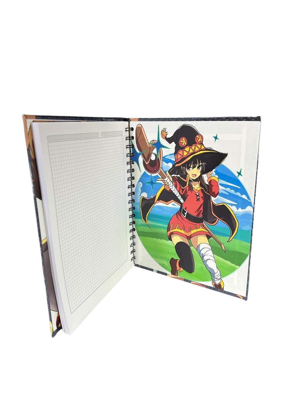 Cuaderno Argollado 1 Materia Konosuba - Megumin - Imagen 3
