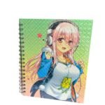 Cuaderno Argollado 1 Materia Super Sonico