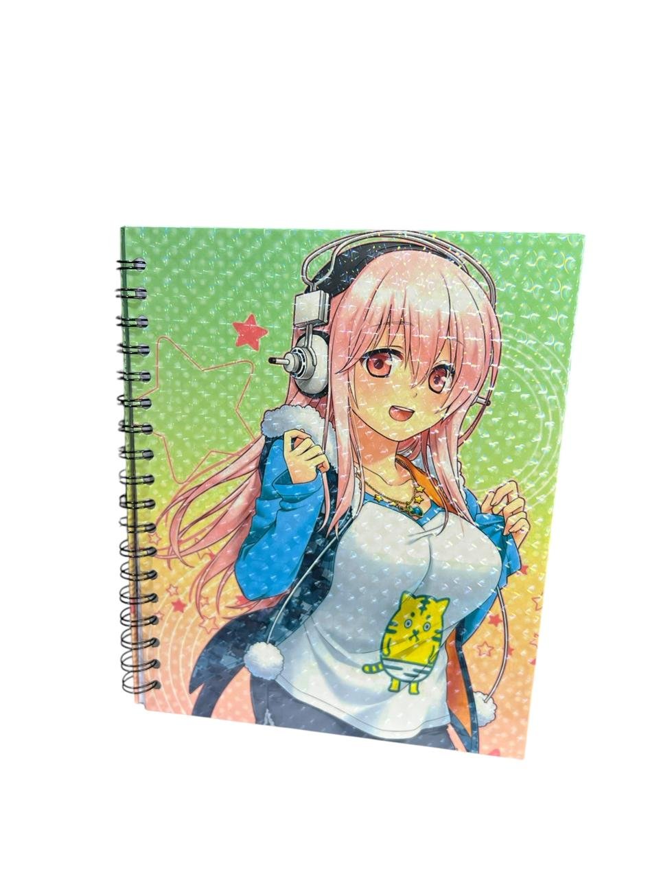 Cuaderno Argollado 1 Materia Super Sonico
