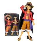 Figura Luffy Sombrero De Paja Con Capa - 30cm - One Piece