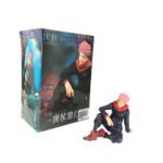 Figura Yuji Itadori Sentado 8cm - Jujutsu Kaisen