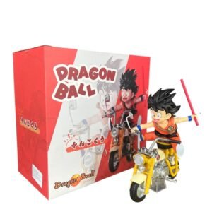 Figura Goku En Motocicleta 15 Cm - Dragon Ball