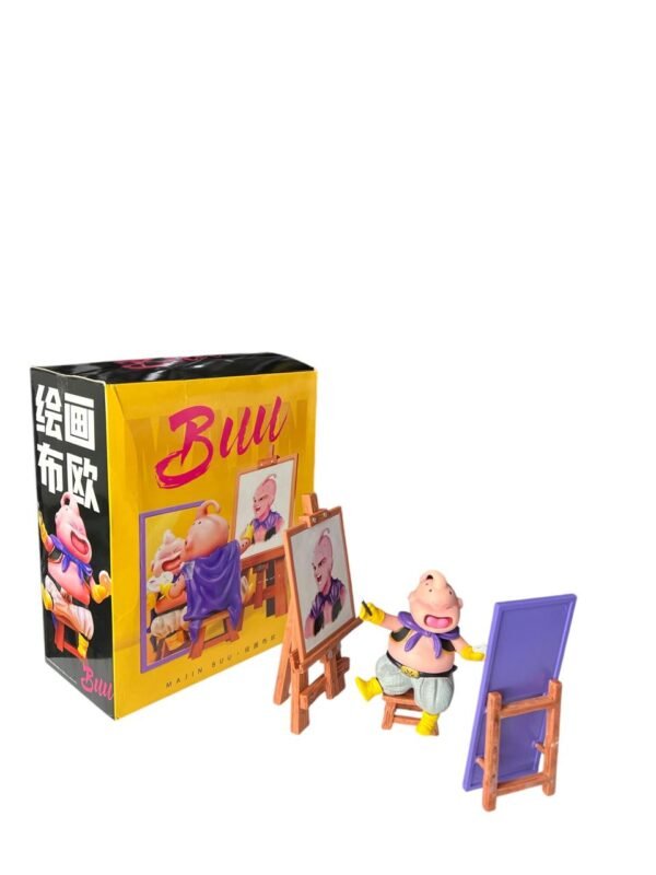 Figura Majin Buu Pintando 11cm Dragon Ball Z