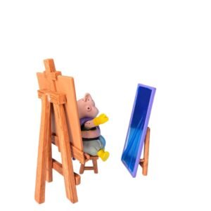 Figura Majin Buu Pintando 11cm Dragon Ball Z - Imagen 5