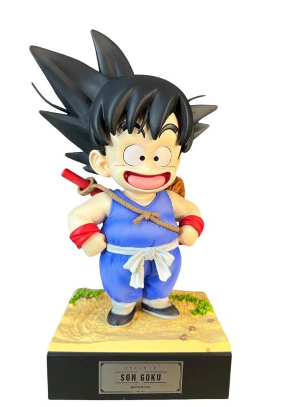Figura Goku Niño Traje Azul 15cm Dragon Ball
