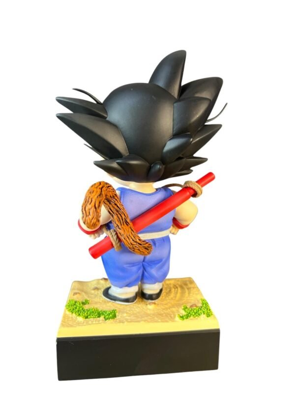 Figura Goku Niño Traje Azul 15cm Dragon Ball - Imagen 3