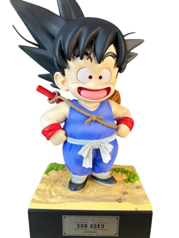 Figura Goku Niño Traje Azul 15cm Dragon Ball - Imagen 5