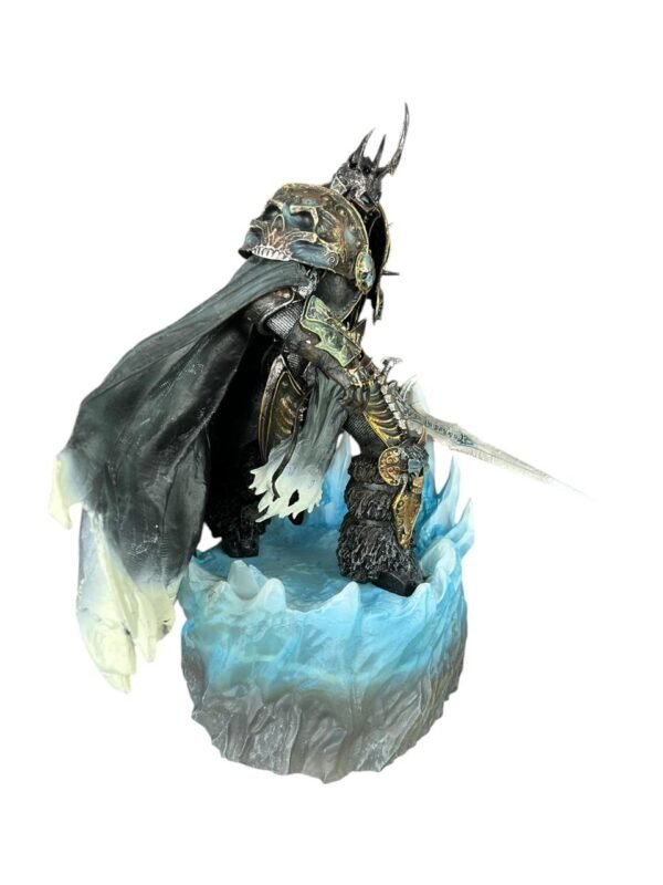 Figura Tipo Lampara  Lich King 37cm - World Of Warcraft - Imagen 4
