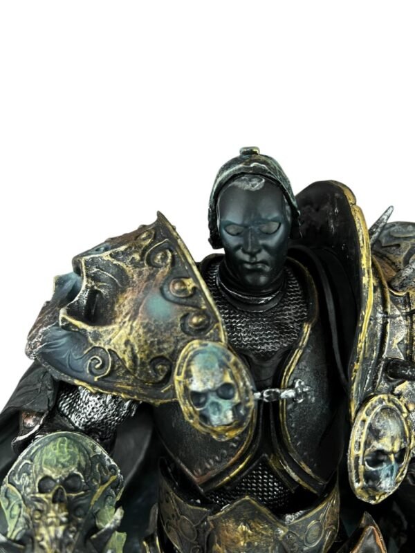 Figura Tipo Lampara  Lich King 37cm - World Of Warcraft - Imagen 7