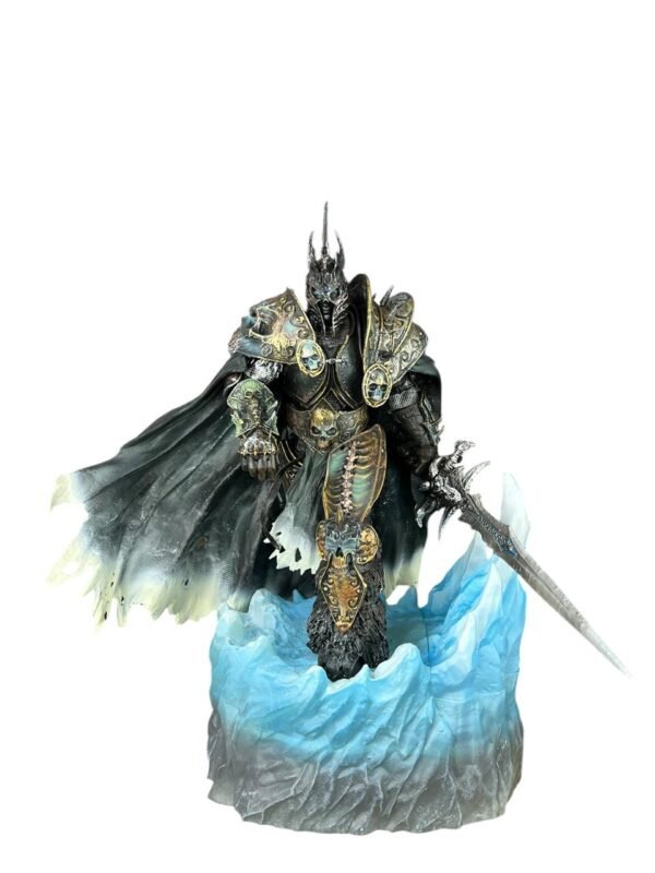 Figura Tipo Lampara  Lich King 37cm - World Of Warcraft