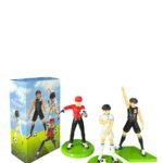 Figura Coleccion X3 Super Campeones Oliver Steve Benji 19cm