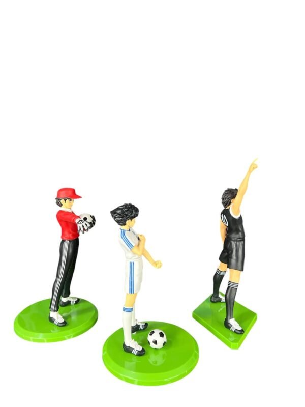 Figura Coleccion X3 Super Campeones Oliver Steve Benji 19cm - Imagen 5