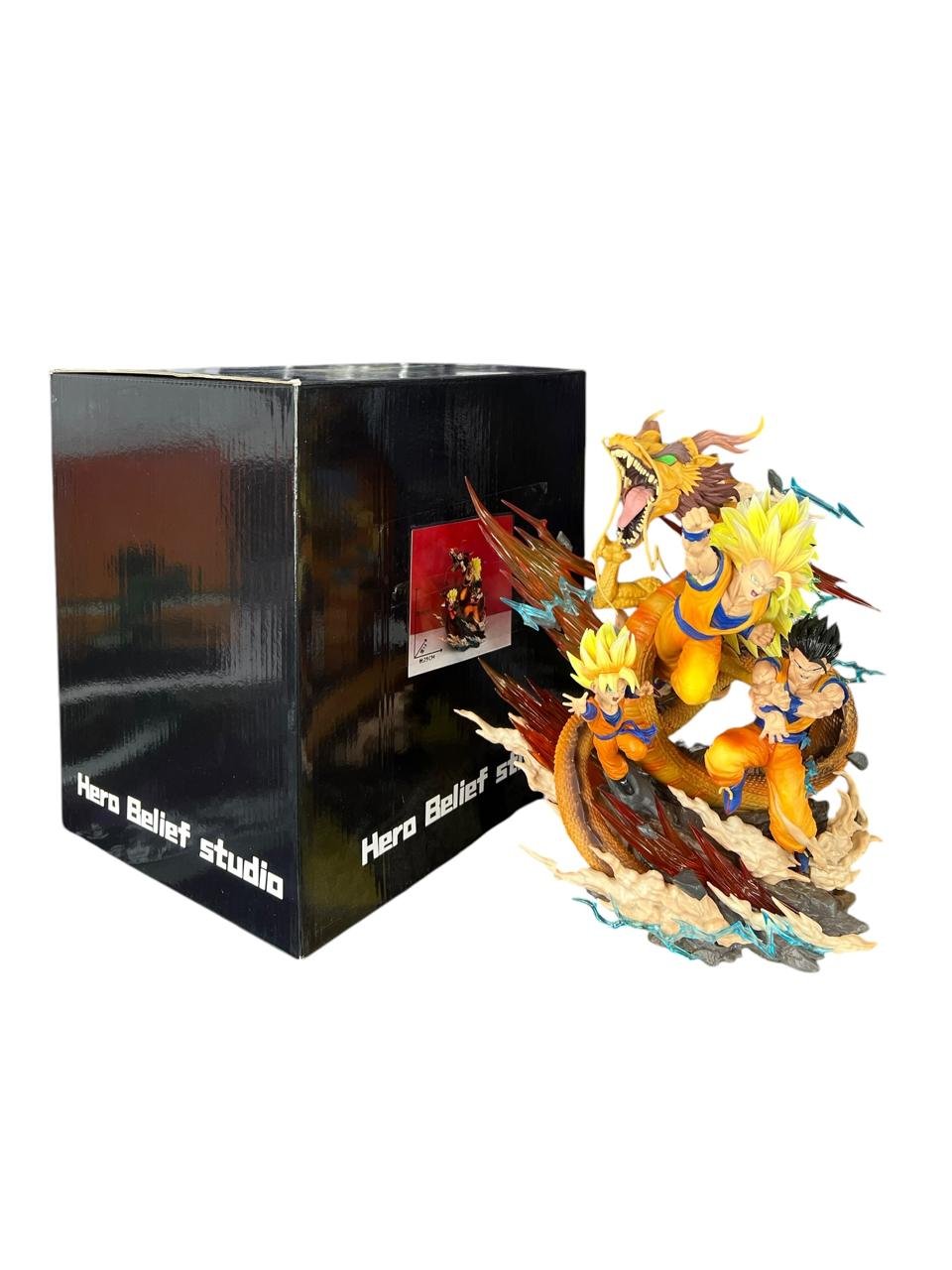 Figura Goku Fase 3 - Gohan - Goten - Shenlong 30 Dragon Ball