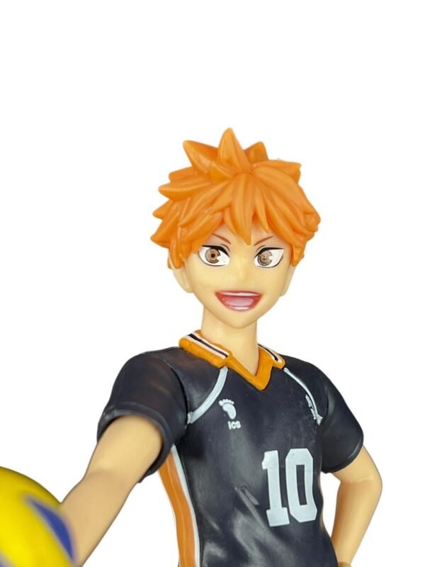 Figura Shoyo Hinata Con Balón 16 Cm Haikyu - Imagen 5