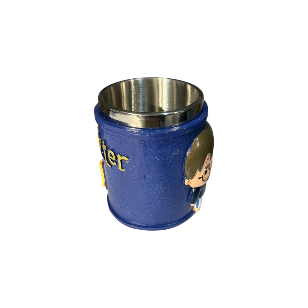 Mug Acero Azul 12 Cm Cara Harry Potter Azul Acero - Imagen 3