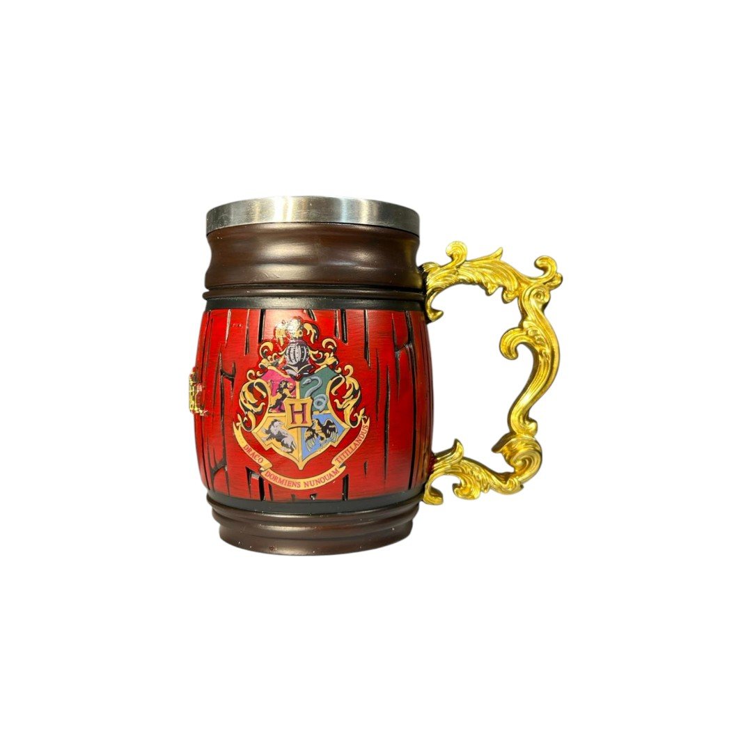 Mug Barril Con Dorado 14cm Harry Potter Marrón Oscuro - Imagen 3