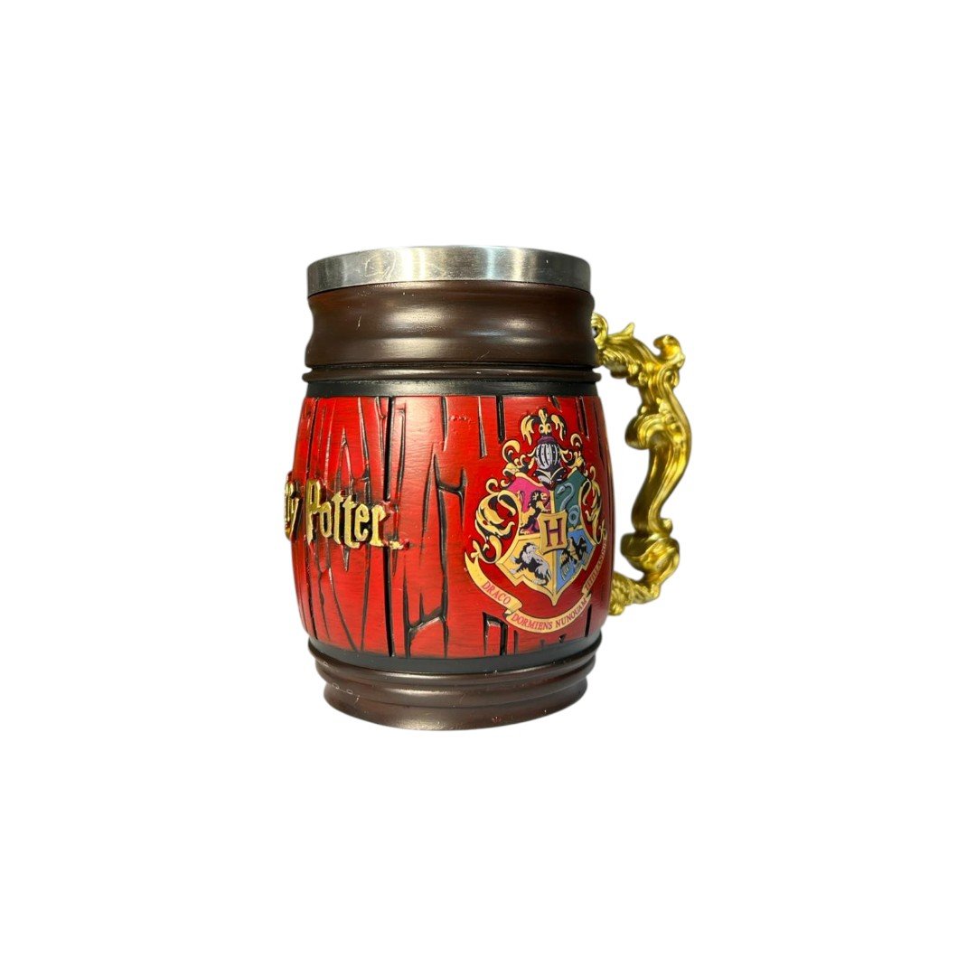 Mug Barril Con Dorado 14cm Harry Potter Marrón Oscuro - Imagen 5
