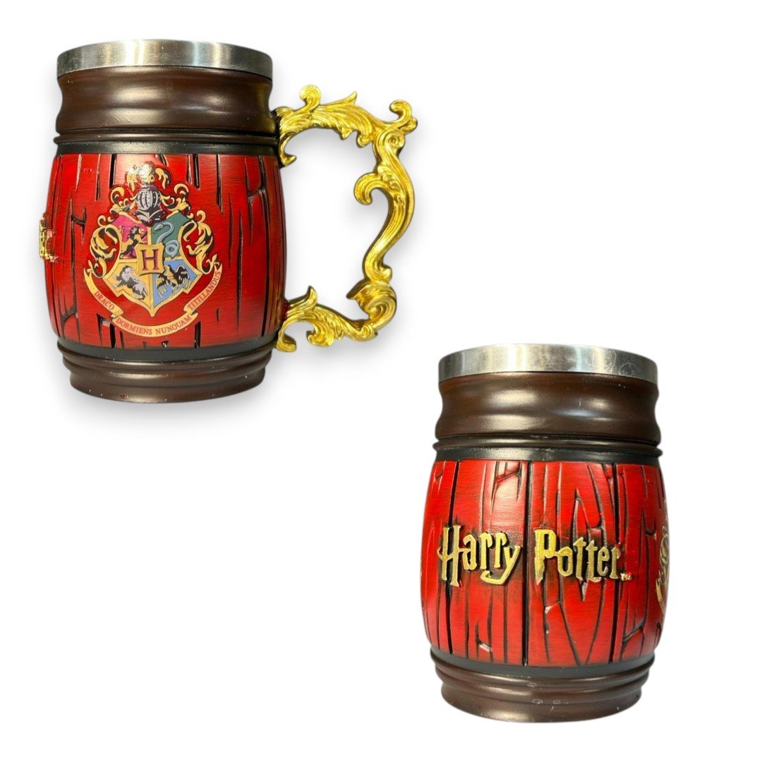 Mug Barril Con Dorado 14cm Harry Potter Marrón Oscuro