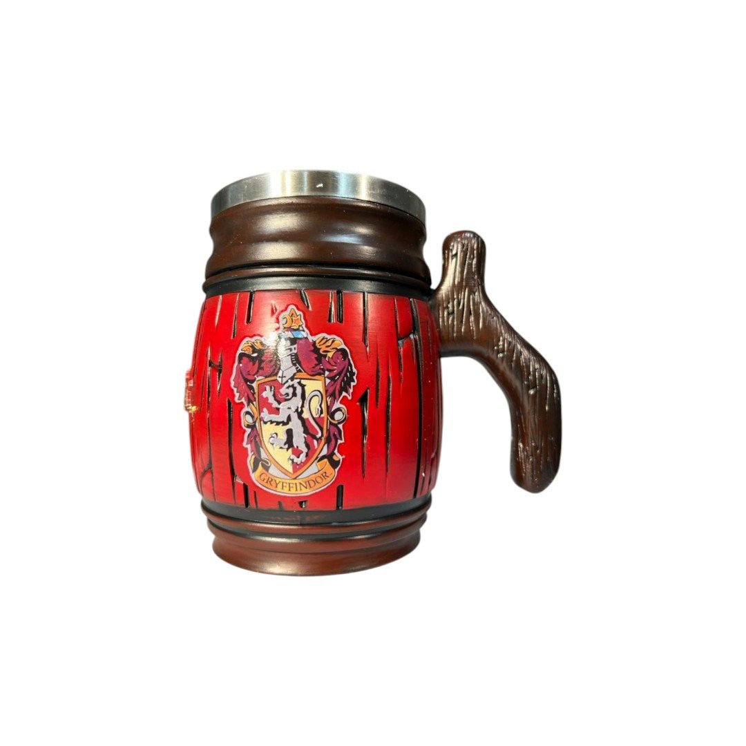 Mug Resina Barril Rojo Harry Potter 14cm - Imagen 3