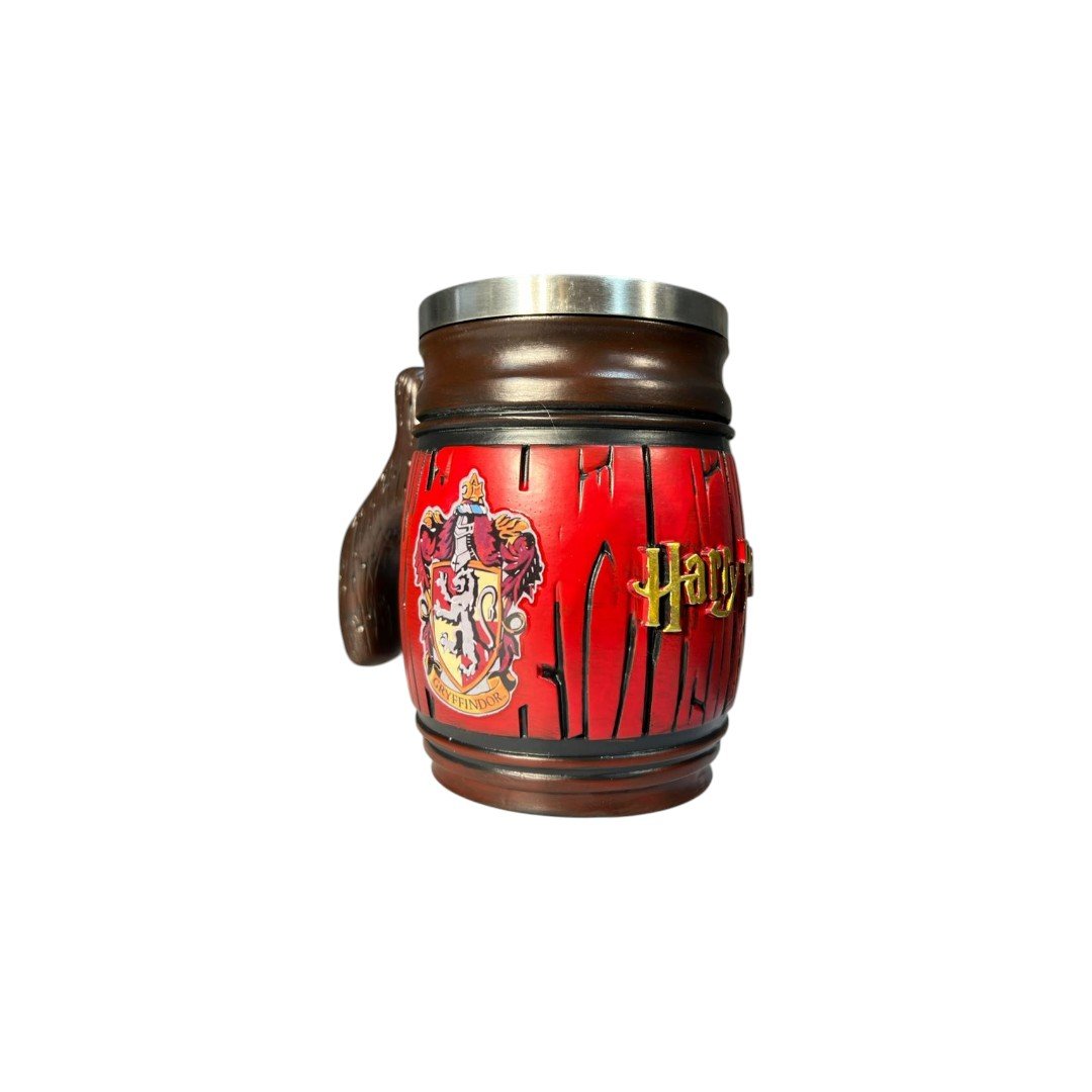 Mug Resina Barril Rojo Harry Potter 14cm - Imagen 5