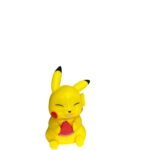 Figura Coleccionable Pikachu Comiendo Sandia 9cm - Pokemon
