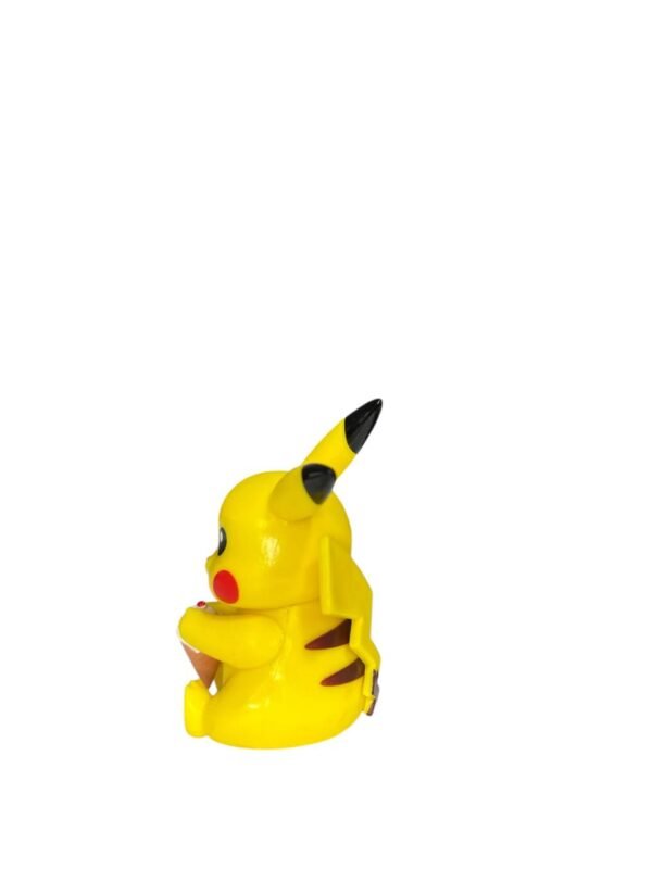 Figura Coleccionable Pikachu Tomando Malteada 9cm - Pokemon - Imagen 4