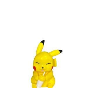 Figura Coleccionable Pikachu Tomando Malteada 9cm - Pokemon