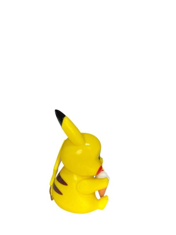 Figura Coleccionable Pikachu Tomando Malteada 9cm - Pokemon - Imagen 2