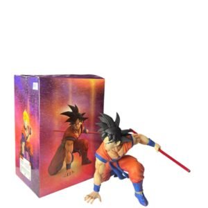 Figura Goku Pose De Batalla 17cm Base - Dragon Ball