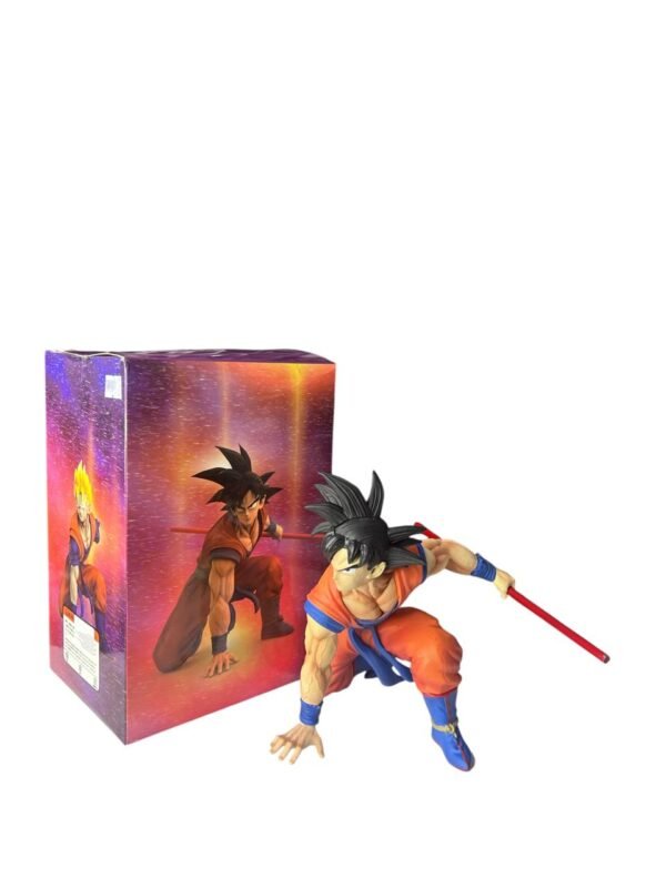 Figura Goku Pose De Batalla 17cm Base - Dragon Ball