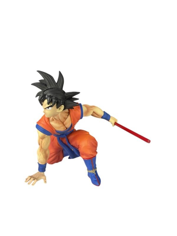 Figura Goku Pose De Batalla 17cm Base - Dragon Ball - Imagen 2