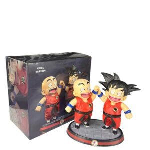 Figura Goku Niño Y Krilin Artes Marciales 17 Cm Dragon Ball