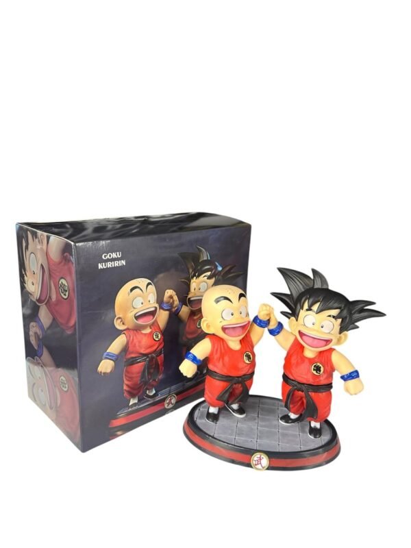 Figura Goku Niño Y Krilin Artes Marciales 17 Cm Dragon Ball