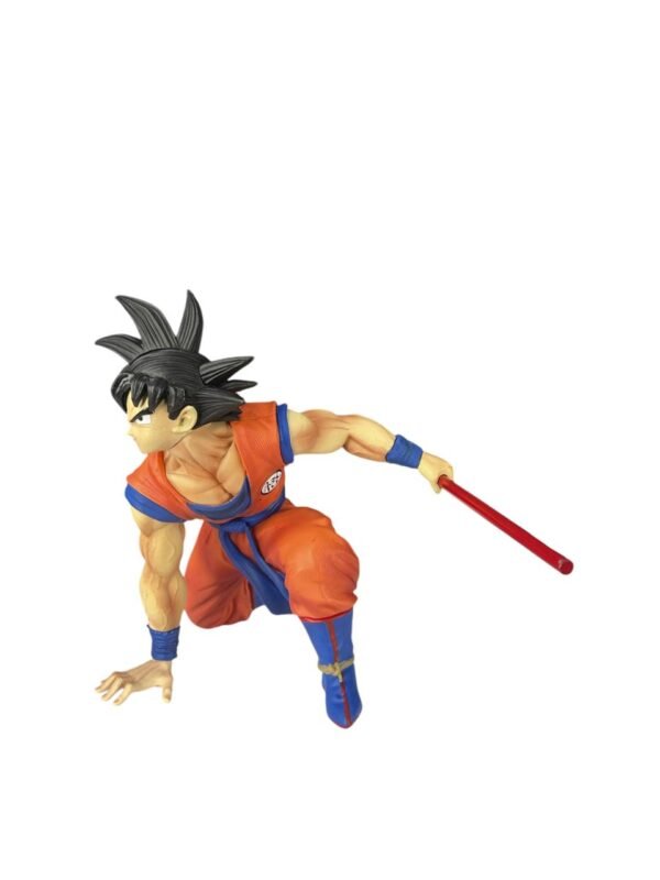 Figura Goku Pose De Batalla 17cm Base - Dragon Ball - Imagen 4