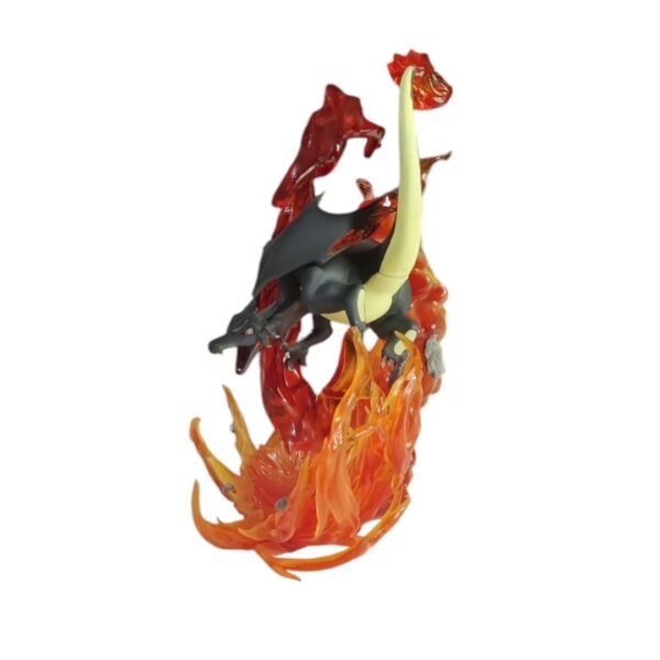 Figura Black Charizard Fuego 22cm Pokémon - Imagen 2