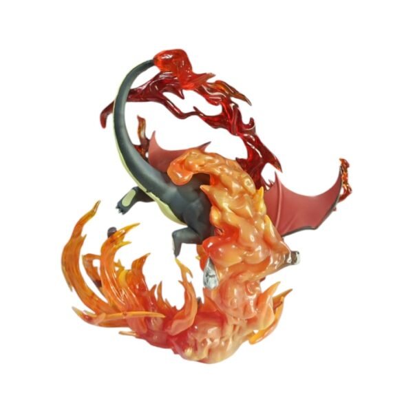 Figura Black Charizard Fuego 22cm Pokémon - Imagen 3