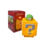 Lampara Sonido Cubo De Pregunta Mario 15cm