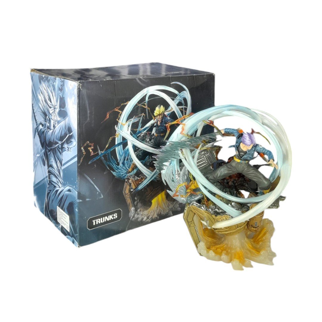 Figura Lampara Trunks Maquina Del Tiempo 27 Cm- Dragon Ball