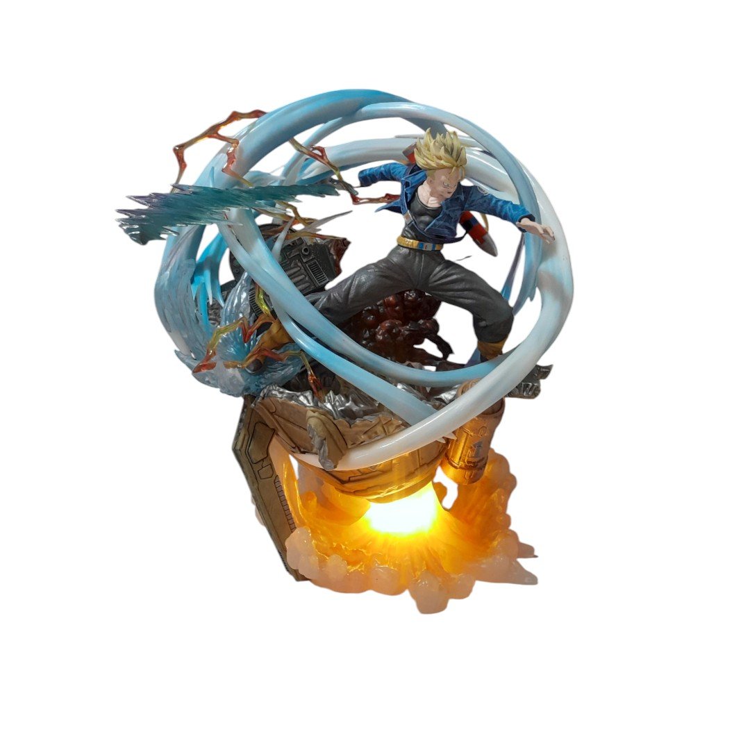 Figura Lampara Trunks Maquina Del Tiempo 27 Cm- Dragon Ball - Imagen 4