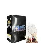 Figura Luffy Gear 5 Chibi Puño 13cm One Piece