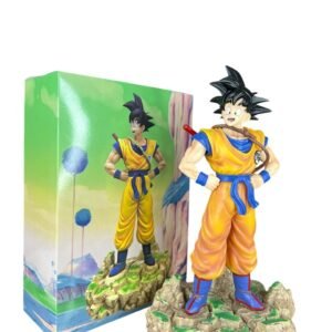 Figura Goku Base Roca 29cm Dragon Ball