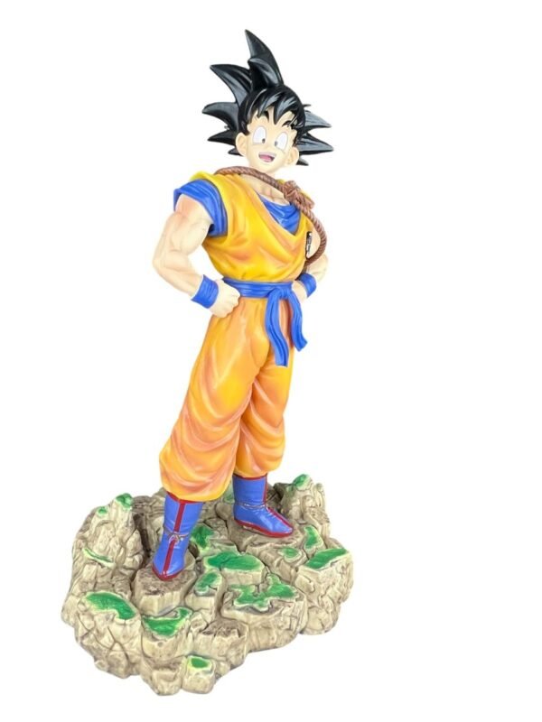 Figura Goku Base Roca 29cm Dragon Ball - Imagen 6